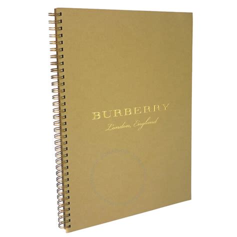 burberry diary|Burberry A4 Diary Refill In Honey Spiral.